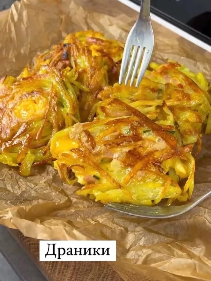 Potato pancakes according to a non-standard recipe - Recipe, Snack, Draniki, Longpost