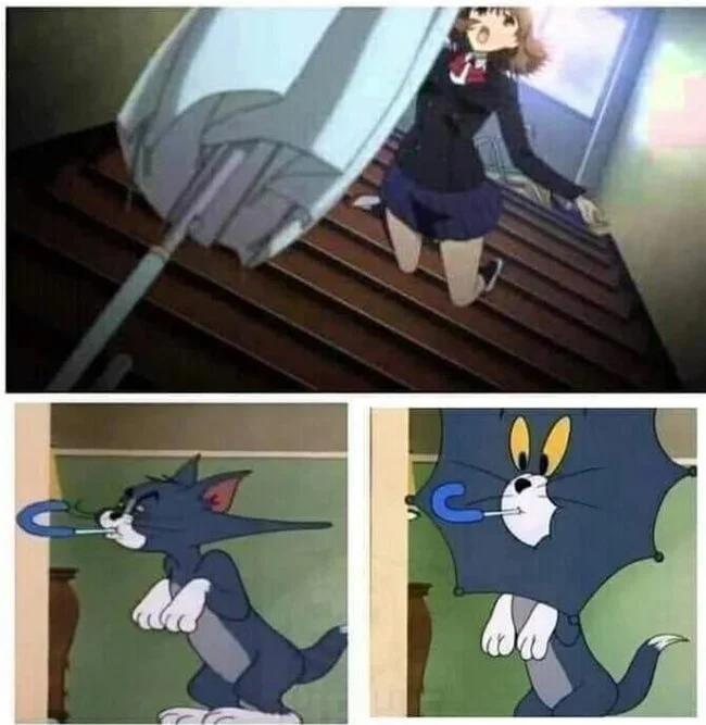 Memes - Anime, Anime memes, Another, Tom and Jerry