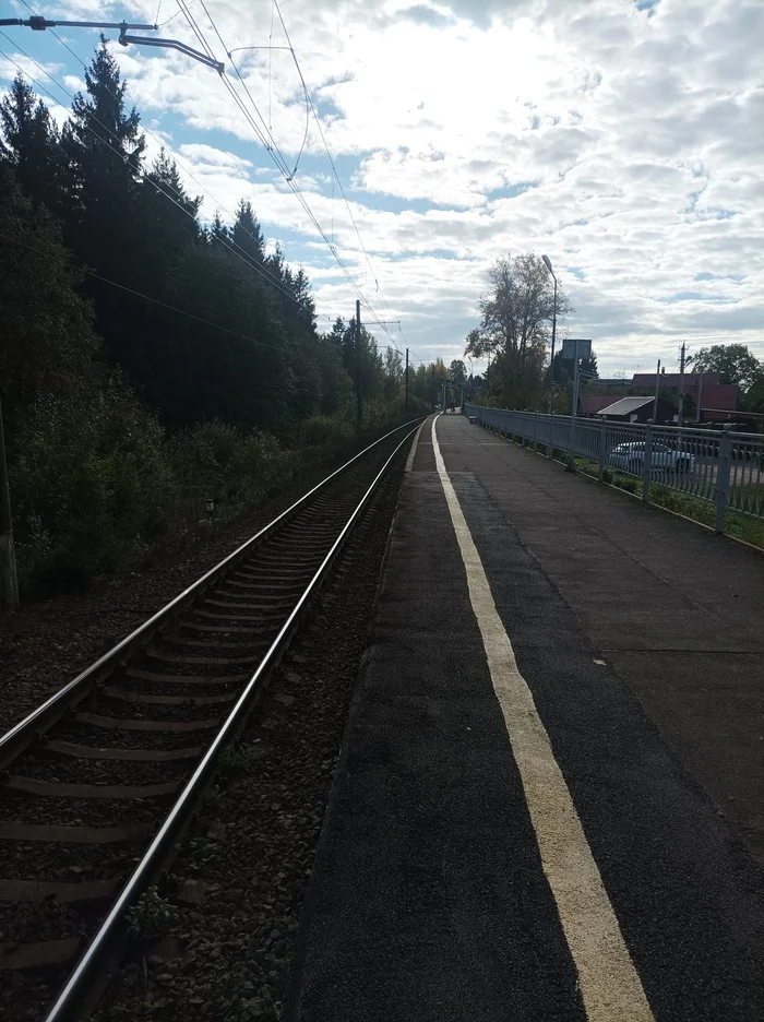 Романтика пригородного ржд - Моё, РЖД, Ленинградская область, Длиннопост, Железная Дорога, Фотография