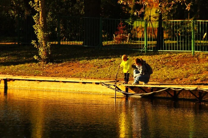 В парке - Моё, Парк, Осень, Длиннопост