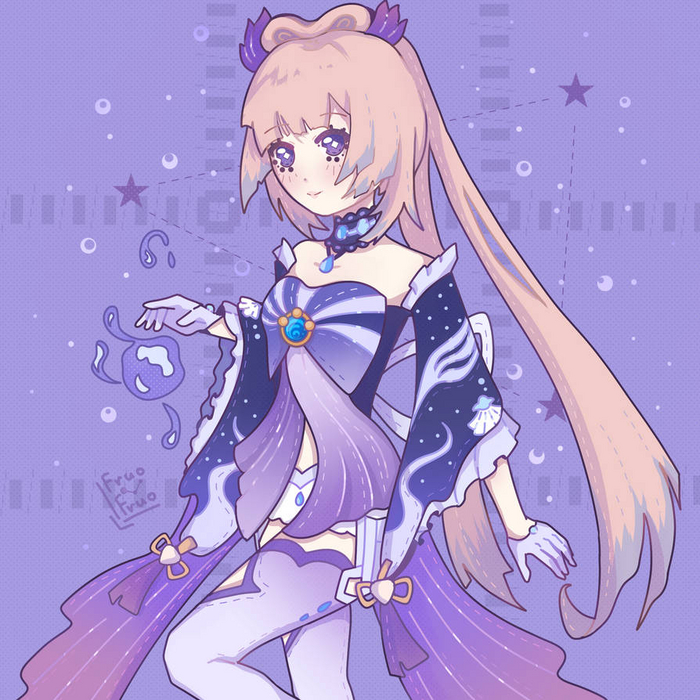  Sangonomiya Kokomi, Genshin Impact, Game Art, , Anime Art, 