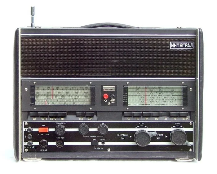 Integral transistor radio receiver - Radio, Radiocommunication, Radio amateurs, Radio, Telegram (link)