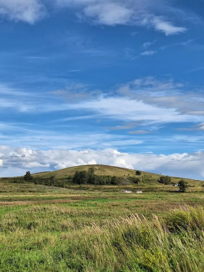 Arkaim. Steppe - Nature, beauty, Steppe, Arkaim, Longpost, Landscape, The photo