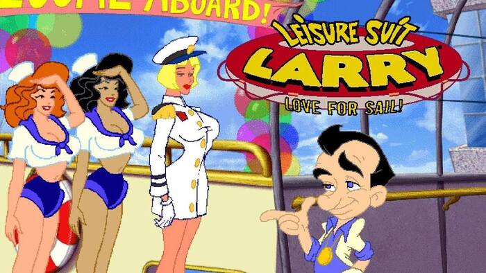 Leisure Suit Larry 7: Love For Sail in browser - Retro Games, Online Games, DOS games, Windows 95, Carter54, Quest, Leisure Suit Larry, Telegram (link), Longpost