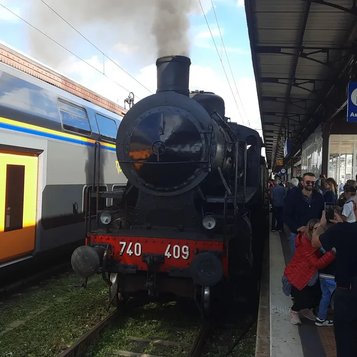 Steam Train Ride - Italy, Locomotive, Railway, Travels, A train, Longpost