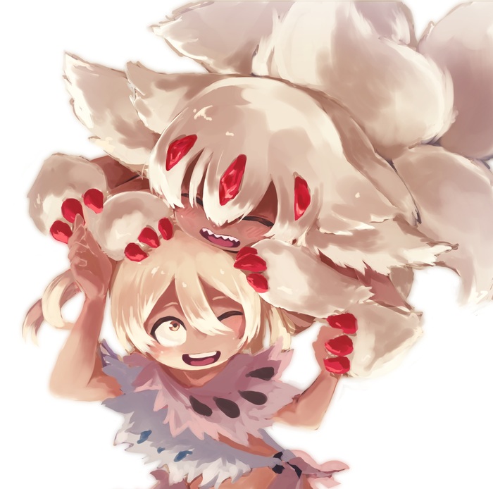    , Anime Art, , Animal Ears, Made in Abyss, Faputa, Irumyuui