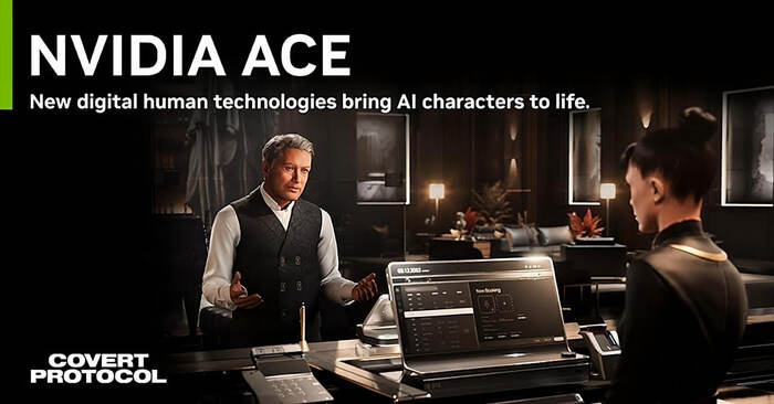 ИИ NPC от Nvidia — технология ACE доступна всем желающим в качестве плагина для Unreal Engine 5