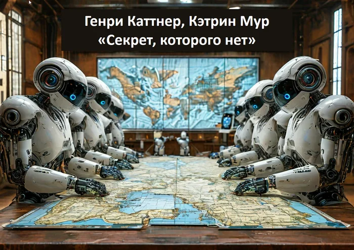 Генри Каттнер, Кэтрин Мур «Секрет, которого нет» - Моё, Рецензия, Обзор книг, Фантастика, Рассказ, Фантастический рассказ, Робот, Заговор