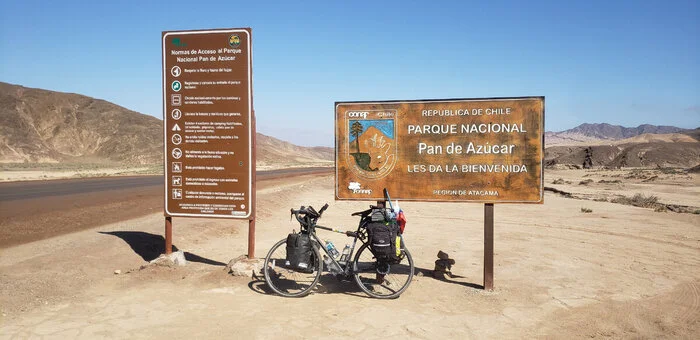 A story about how childhood dreams come true. Atacama Desert Chile - My, Bike trip, Solo travel, Travels, A bike, South America, Chile, Pacific Ocean, Bike ride, Andes, The mountains, Dream, Came true, Dreamer, National park, Childhood, Childhood of the 90s, Childhood memories, Memories, Beach, Cyclist, Longpost