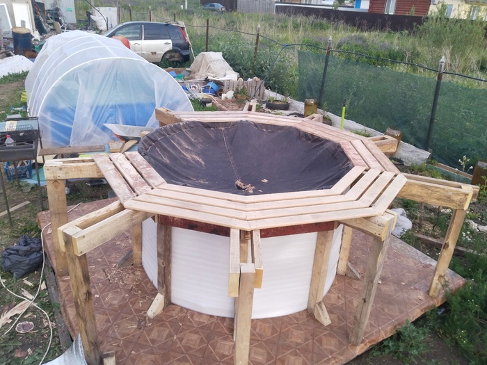 зачистил дерево