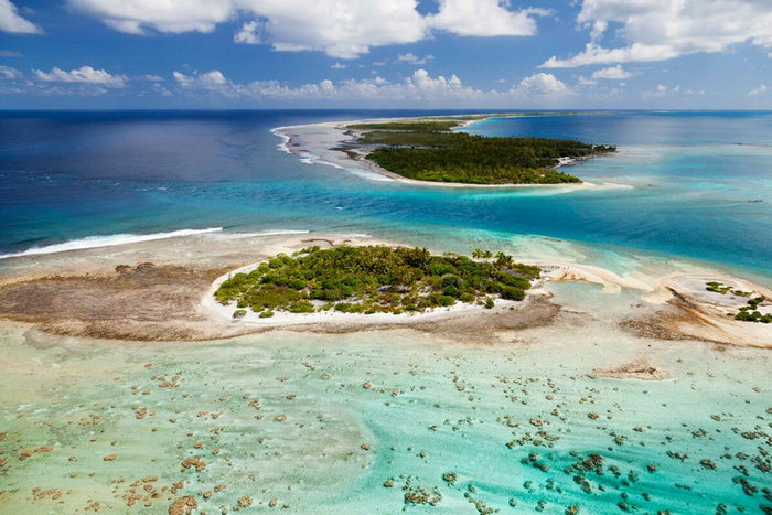 Тихий океан у берегов Туамоту