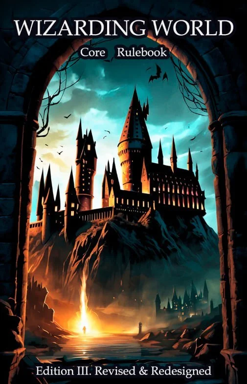 Development of RPG based on Harry Potter. It is almost ready... - My, Board games, Our NRI, Role-playing games, Tabletop role-playing games, Harry Potter, Hogwarts, Cover, RPG, Development of