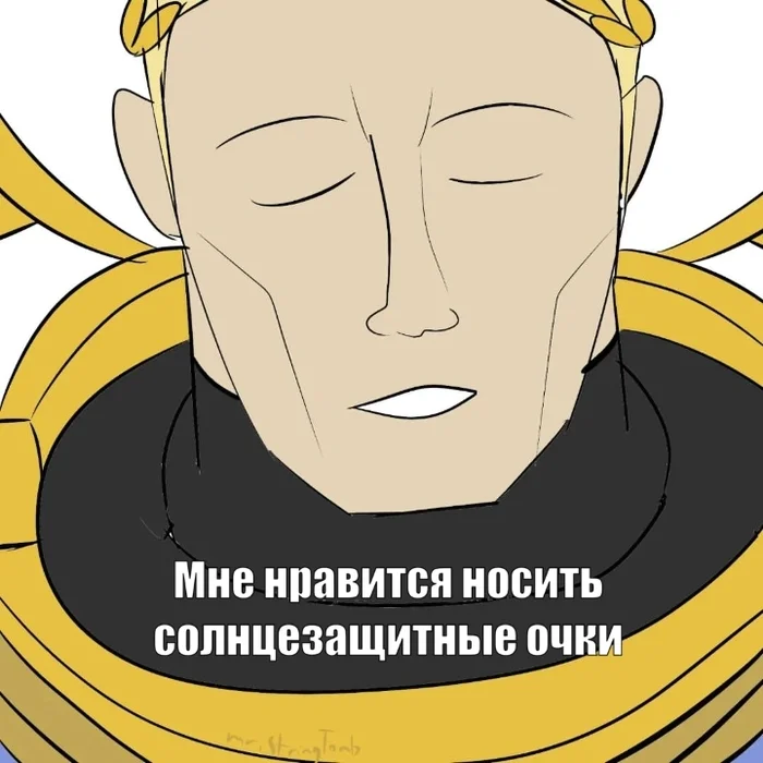 Солнцезащитные очки - Моё, Перевел сам, Комиксы, Warhammer 40k, Wh Humor, Солнцезащитные очки, Roboute Guilliman, Yvraine, Мемы, Длиннопост