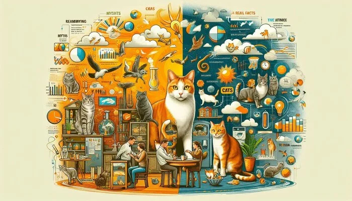 10 Common Myths About Cats: What's True and What's Not? - cat, Calmness, Happiness, Wisdom, Myths, Care, Yandex Zen (link), Longpost