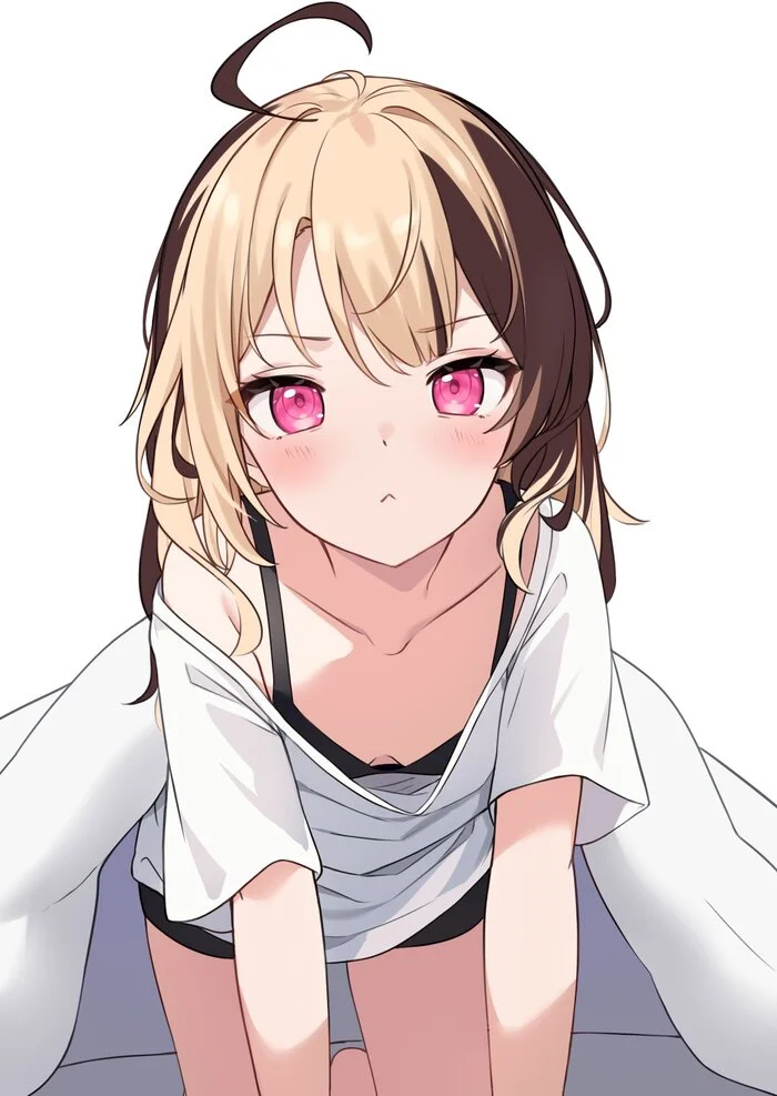 Gi murin - Anime, Anime art, Virtual youtuber, Hololive, Gigi Murin, Hitsukuya