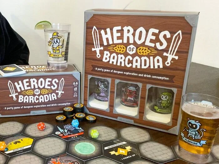 Heroes of Barcadia ! PNP ! Rus - My, Board games, Tabletop role-playing games, Dnd 5, Print and play, Our NRI, Dungeons & dragons, Role-playing games, HOMM III, RPG