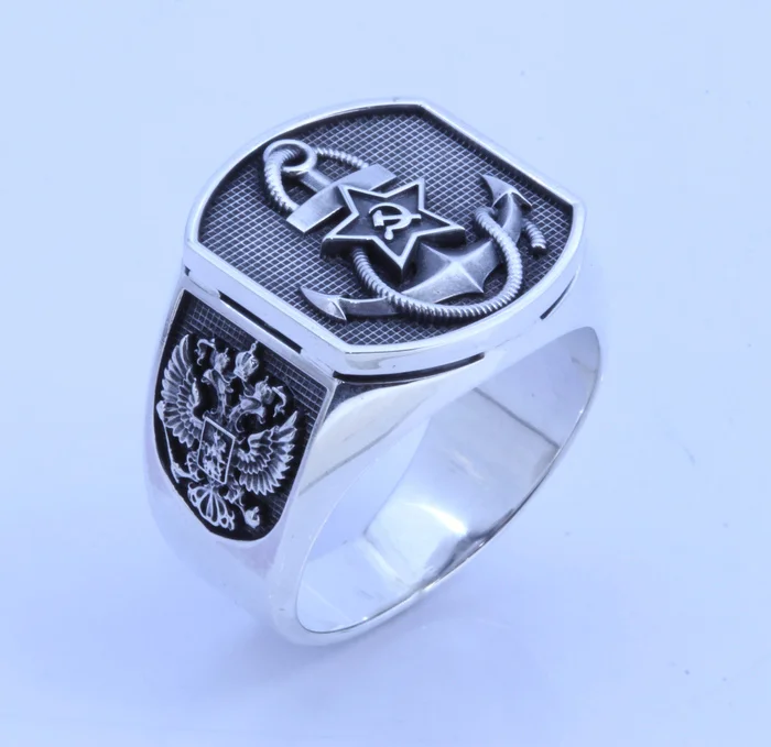 Signets of the Navy and Airborne Forces - My, Casting, 3D, 3D modeling, CNC, Exclusive, Order, Process, Signet, Airborne forces, Navy, Presents, Longpost