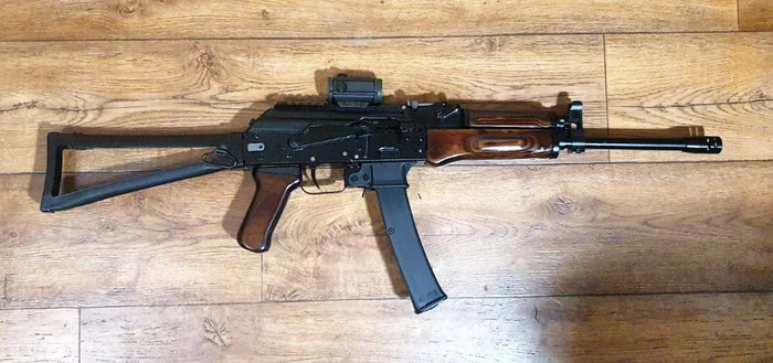 Saiga 9 changed to wood - My, beauty, The photo, Weapon