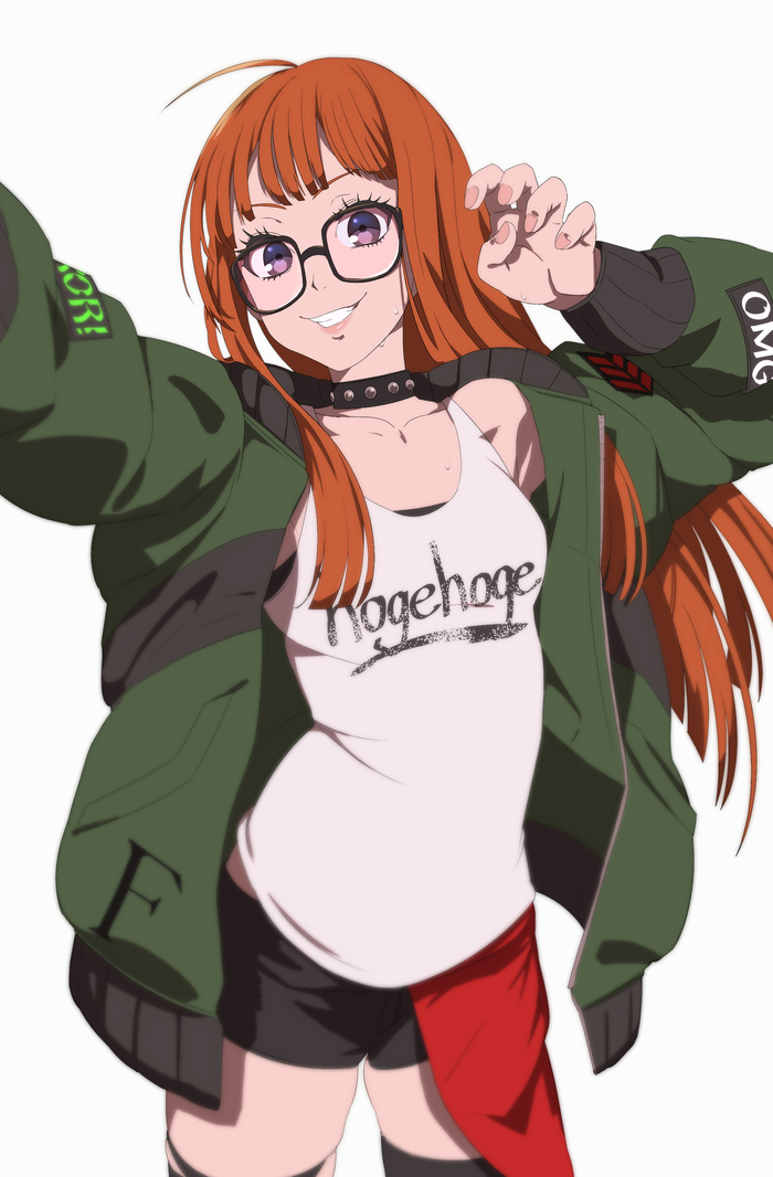  , , Anime Art, Persona, Persona 5, Sakura Futaba, , Game Art, , 