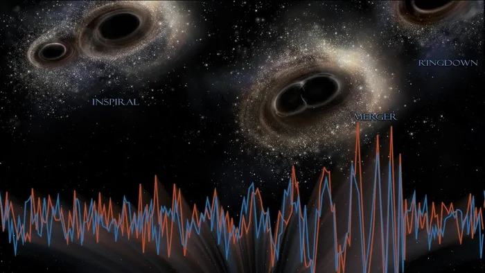 What do gravitational waves sound like? - My, Gravitational waves, The science, Research, Gravity, Space, Universe, Video