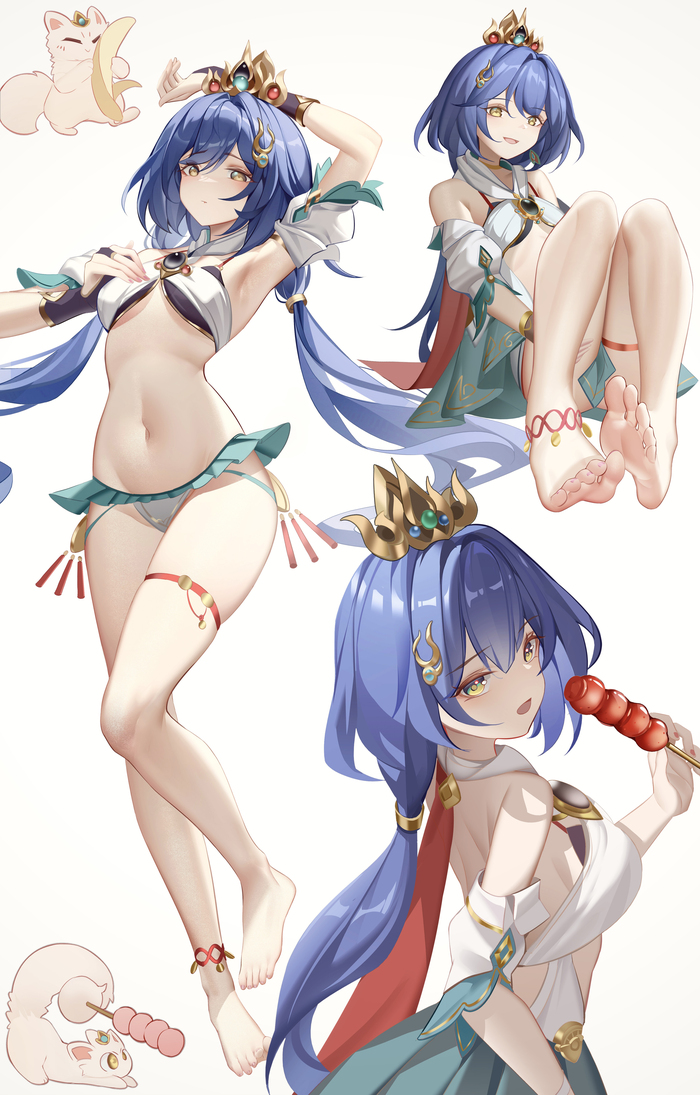 Yunli Anime Art, Honkai: Star Rail, Yunli (Honkai: Star Rail)