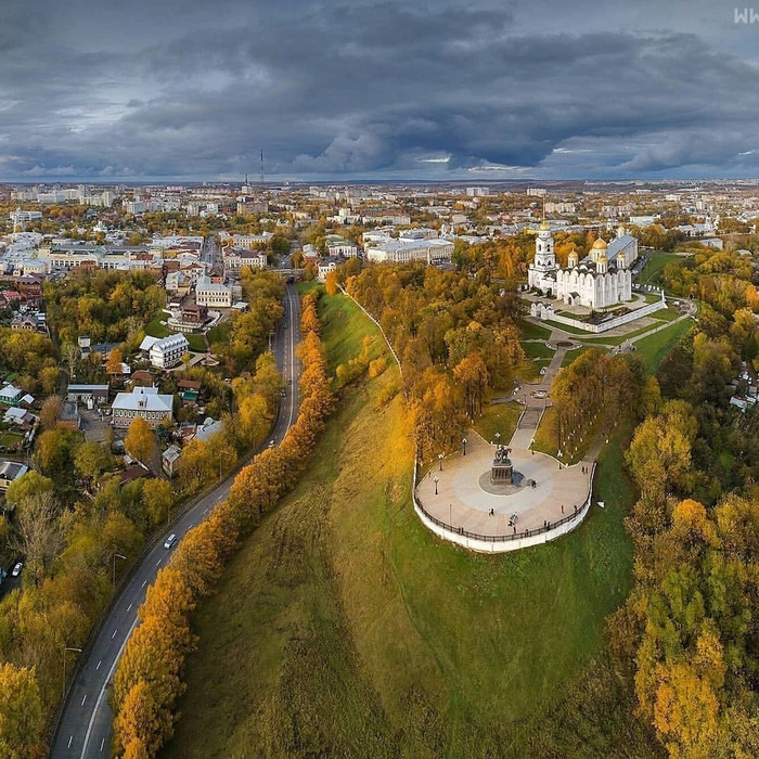 Владимир с высоты птичьего полёта