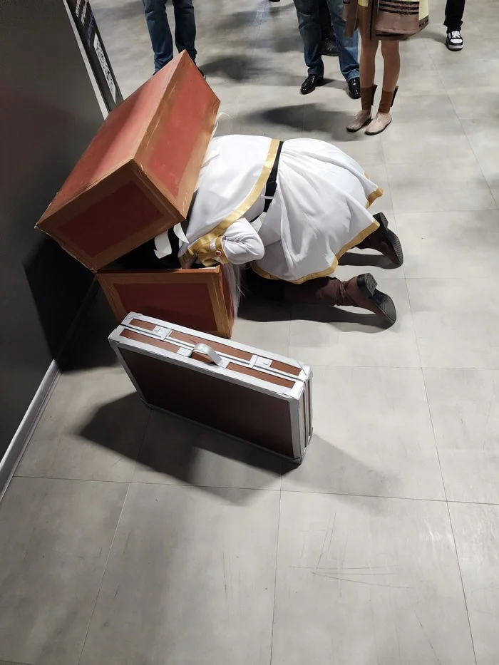 Freeren, seeing off on her final journey - My, Cosplay, Sousou no Frieren, Fern, Frieren, Ubel (Sousou no Frieren), Anime, Longpost