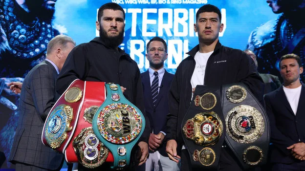 Artur Beterbiev (20-0, 20 KO) vs Dmitry Bivol (20-0, 12 KO) - My, Boxing, Champion, Knockout