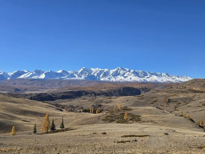 Хребты Белухи - Моё, Кош-Агач, Республика Алтай, Горы, Осень, Путешествия, Природа, Пейзаж, Фотография