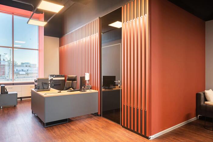 Стильный офис от студии Artum.