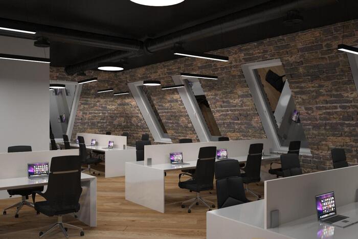  Интерьер офиса: фото реализованного проекта от студии Artum.