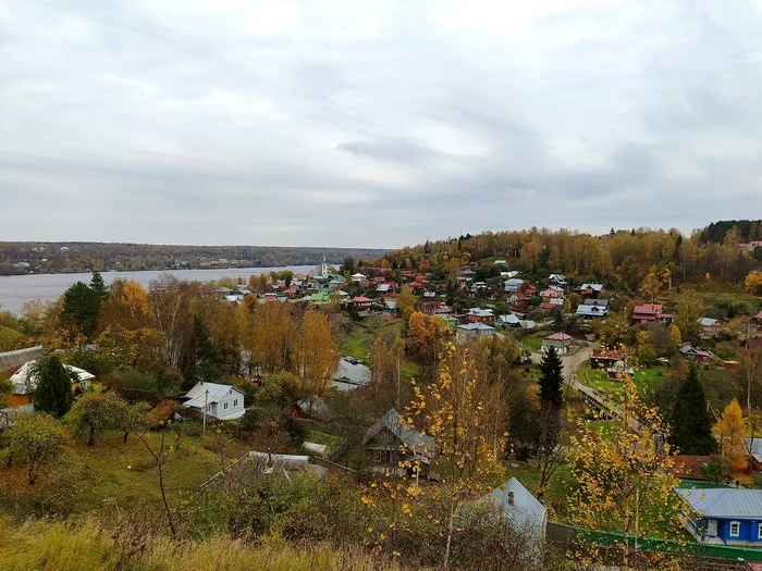 Plyos - My, Travels, Travel across Russia, Gold ring of Russia, Autumn, Ples