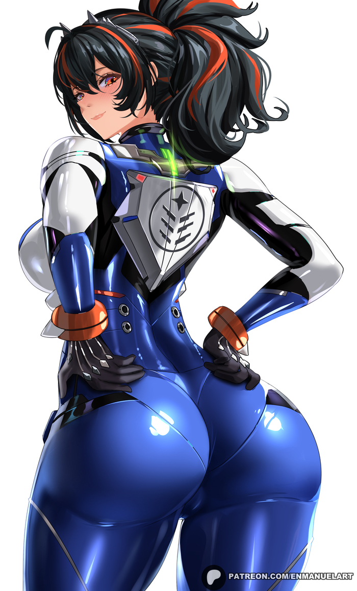    Zhu Yuan Anime Art, , , Zenless Zone Zero, Zhu Yuan (zzz), Enmanuelart20, ,   