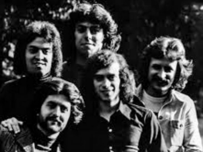 Группа "Золотые струны" слева направо: Христо Ламбрев, Иван Мишев, Румен Спасов, Борислав Мишев, Йордан Караджов