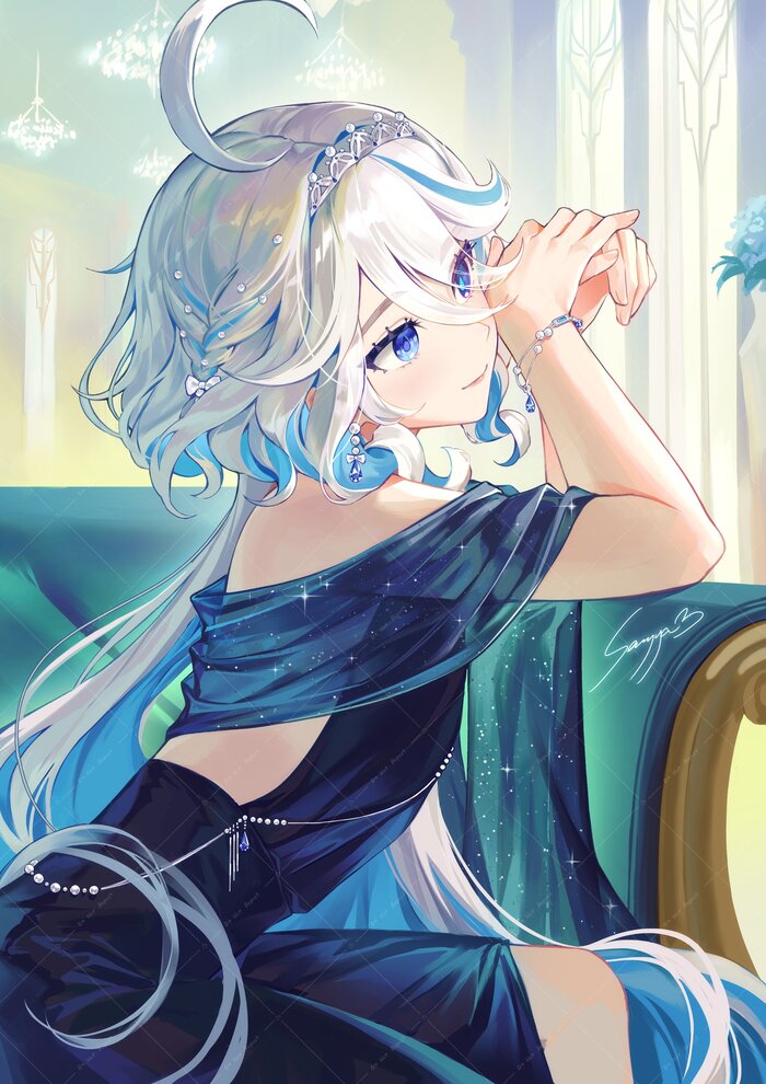     Anime Art, , , , Genshin Impact, Furina (Genshin Impact),  