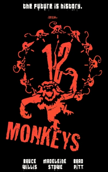 Interesting facts about the movie 12 Monkeys (1995) - My, Movies, Looking for a movie, Movie review, Old movies, Cinema, 12 monkeys, Online Cinema, Films of the 90s, I advise you to look, Hollywood, Trailer, Interesting facts about cinema, 4K resolution, Fantasy, Science fiction, Thriller, Psychological thriller, Terry Gilliam, Bruce willis, Brad Pitt, Longpost