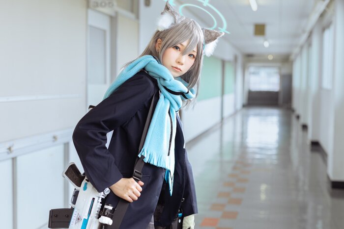 Sunaookami Shiroko | Blue Archive , Sunaookami Shiroko, Blue Archive, , Twitter (), , , Animal Ears