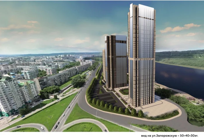 In Novokuznetsk on the Left Bank they want to build fifty-story residential buildings - Novokuznetsk, Town, Urbanization