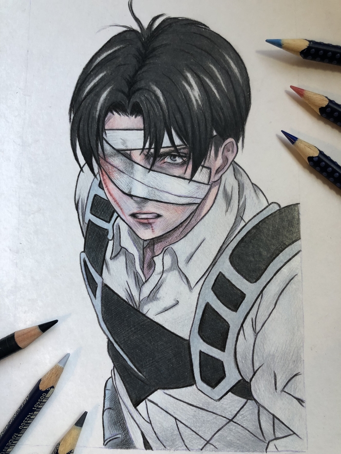    , ,  , Anime Art, , Attack on Titan, Levi Ackerman