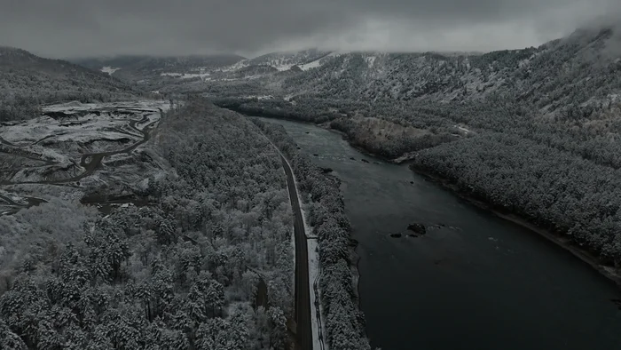 Chuysky tract - My, Altai Republic, The photo, Autumn, Dji, Chuisky tract