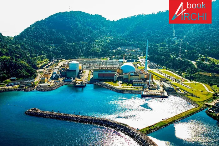 External appearance of foreign nuclear power plants (Angra NPP) - My, nuclear power station, Architecture, Design, Longpost