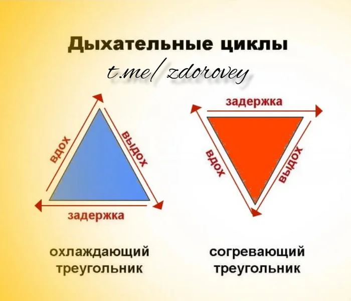 ДЫХАНИЕ по ТРЕУГОЛЬНИКУ! - Здоровье, ЗОЖ, Правильное питание, Питание, Telegram (ссылка), Диета, Спортивные советы, Похудение, Тренер, Обед, Тренажерный зал, Салат, Ужин, Лишний вес, Упражнения