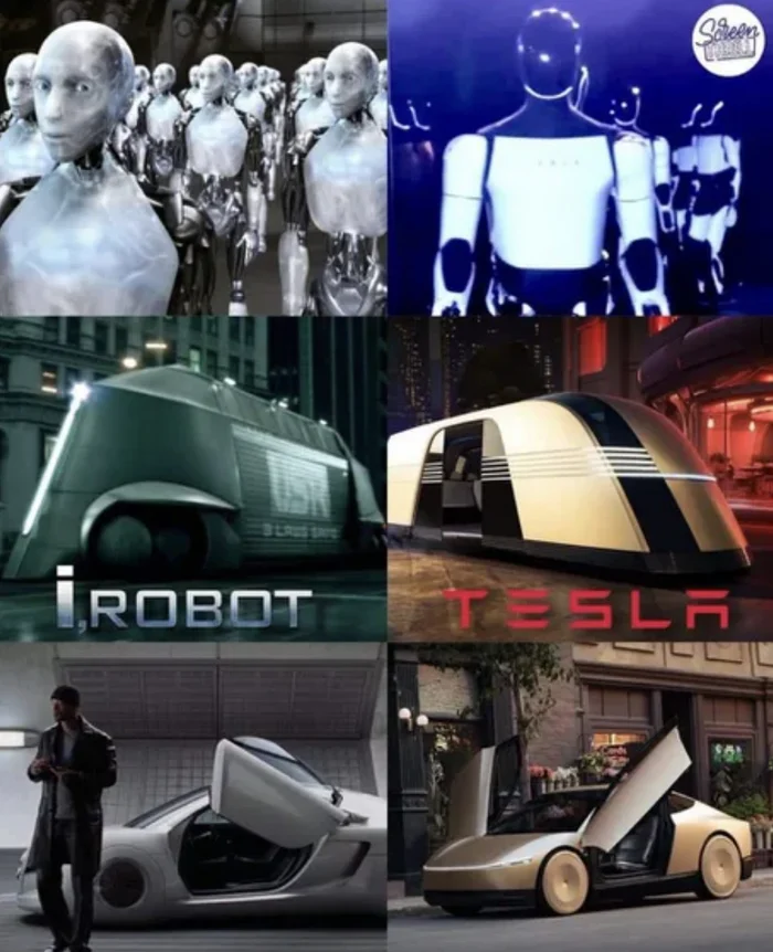 It has already happened, you are here. - Humor, Memes, Images, Picture with text, Elon Musk, Tesla, I am robot, Movies, Will Smith, Robot, Cyber, Tesla cybertruck, Cyberpunk 2077, Boston dynamics