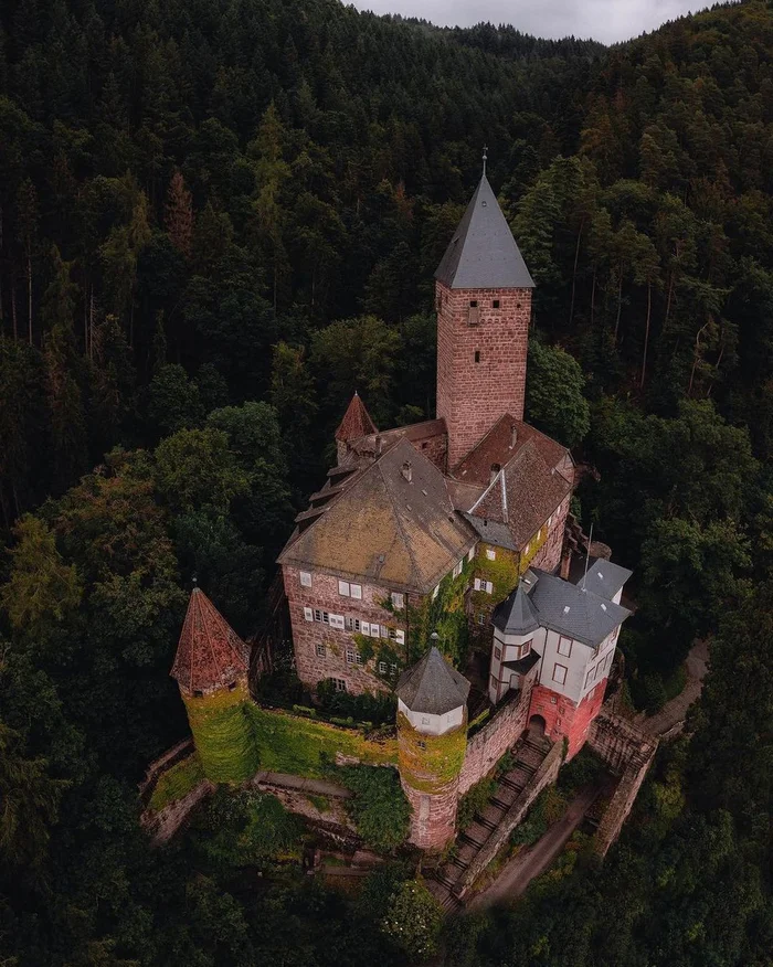 Замок Цвингенберг - Замки, Германия, Баден-Вюртемберг, Фотография