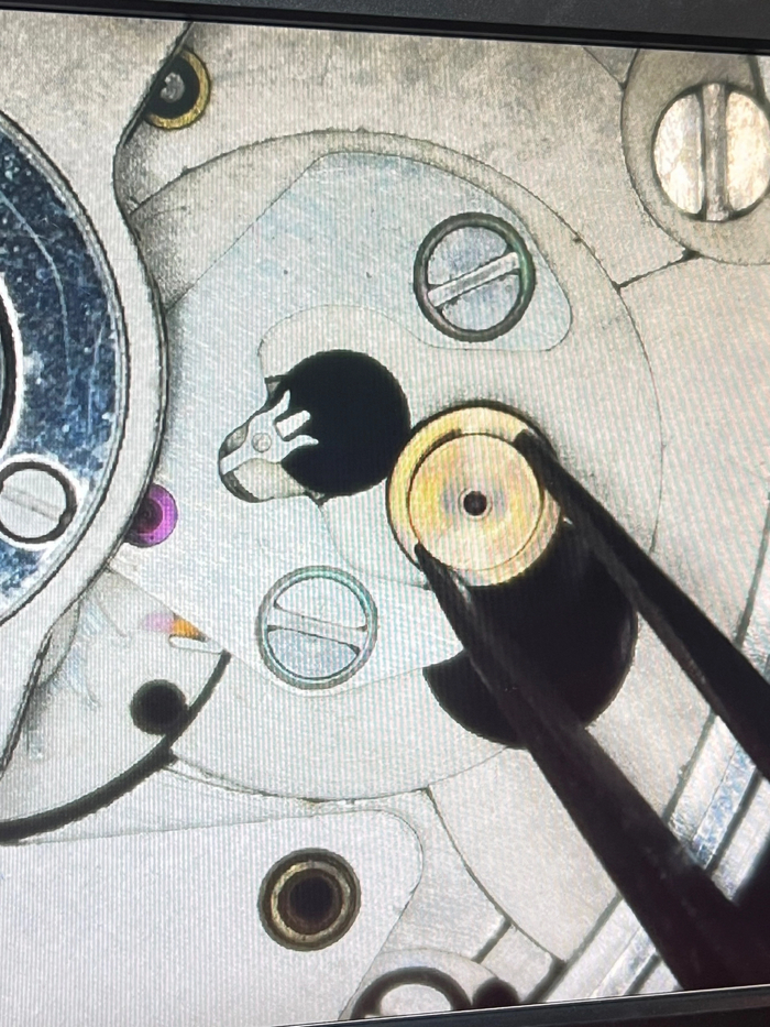 При разборе весь блок просто выпал