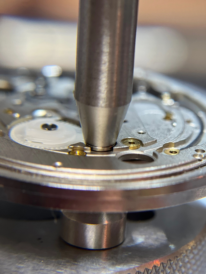 Показательный момент при сборке на сколько сильно блок был не на месте