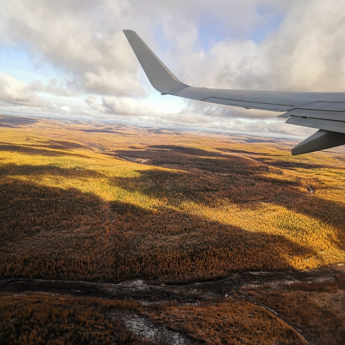 Якутия с высоты.