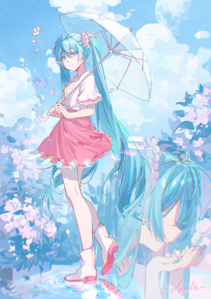   Hatsune Miku, Vocaloid, Anime Art, Vocaloid Art