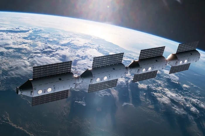 Промежуточная версия Haven-2 будет включать четыре идентичных модуля, пристыкованных в ряд. Фото: Vast