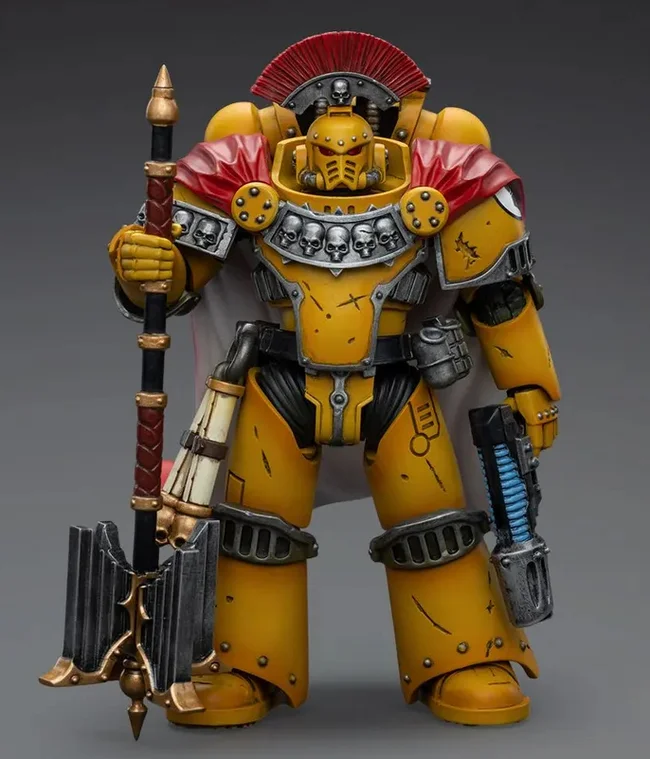 JoyToy Warhammer 30K - Сержант Имперских Кулаков - Моё, Warhammer, Мобильная фотография, Joy toy, Imperial Fists, Adeptus Astartes, Horus Heresy, Warhammer 30k, Рукоделие, Рукожоп, Длиннопост